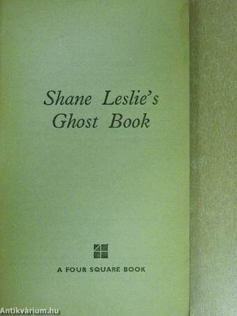 Shane Leslie's Ghost Book