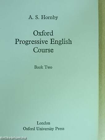 Oxford Progressive English Course Book 2