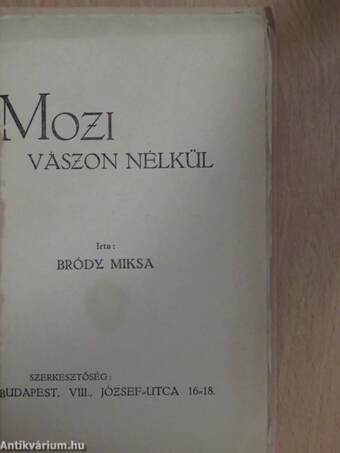 Mozi vászon nélkül