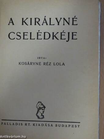 A királyné cselédkéje