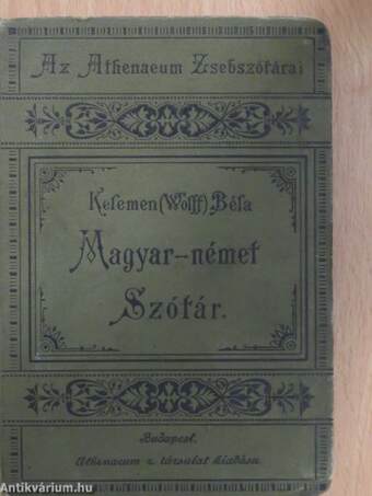 Magyar és német zsebszótár II.