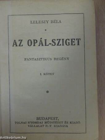 Az opál-sziget I-II.