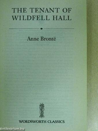 The Tenant of Wildfell Hall