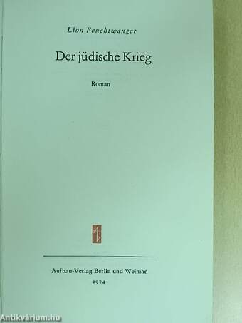 Der jüdische Krieg