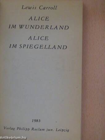 Alice im Wunderland/Alice im Spiegelland