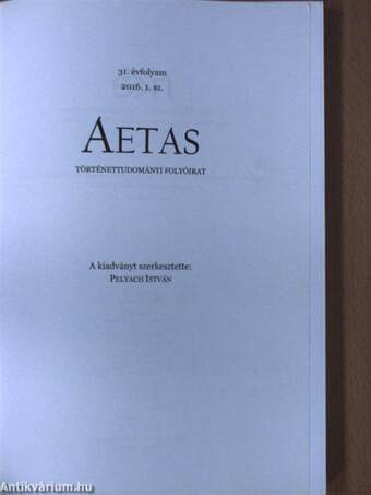 Aetas 2016/1.