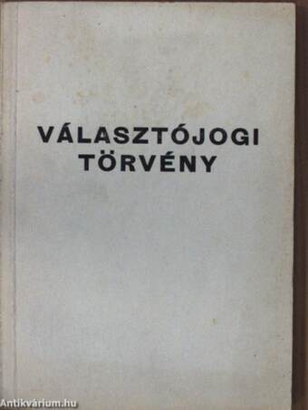 Választójogi törvény