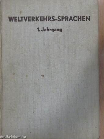 Weltverkehrs-Sprachen I-II.