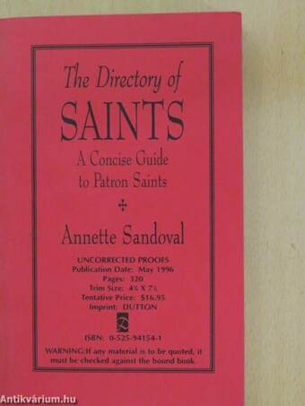 The Directory of Saints