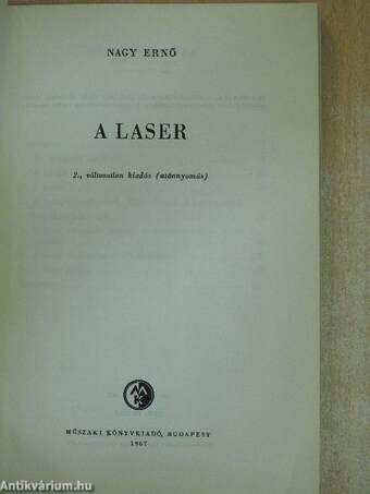 A laser