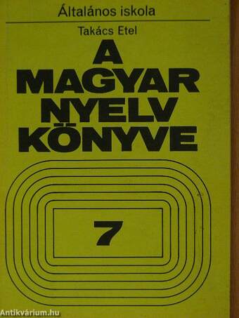 A magyar nyelv könyve 7.