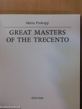 Great Masters of the Trecento