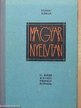 Magyar nyelvtan II.