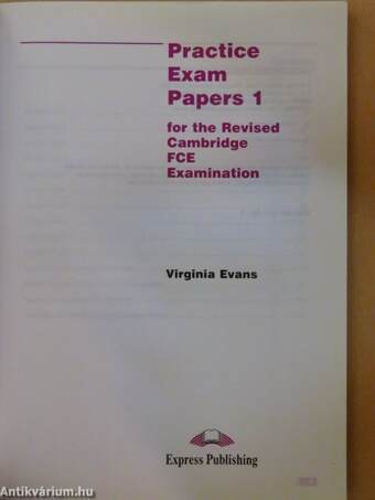 Practice Exam Papers 1