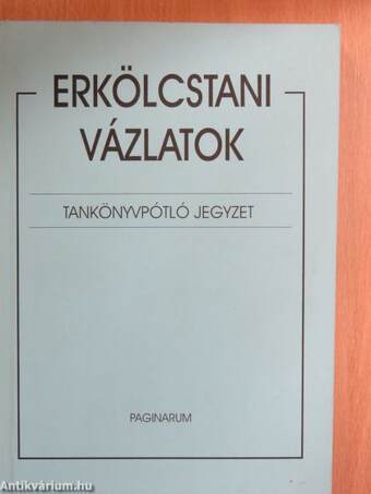 Erkölcstani vázlatok