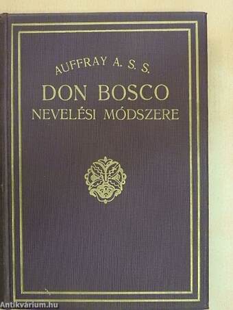 Don Bosco nevelési módszere