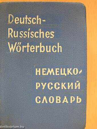 Deutsch-Russisches Taschenwörterbuch (minikönyv)