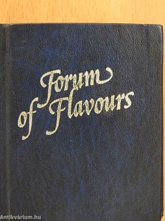 Forum of Flavours (minikönyv) (számozott)