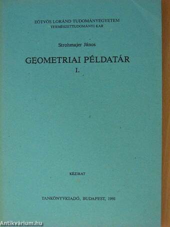 Geometriai példatár I.