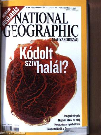 National Geographic Magyarország 2007. január-december I-II.