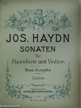 Jos. Haydn Sonaten 