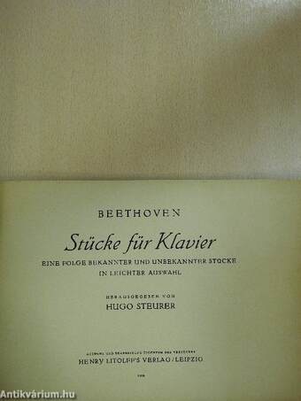 Stücke für Klavier