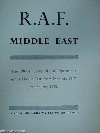 R.A.F. Middle East