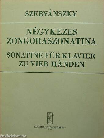 Négykezes zongoraszonatina