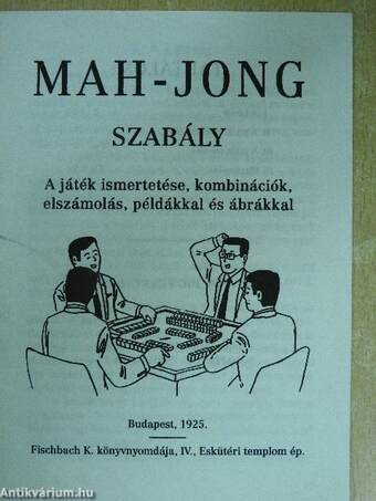 Mah-jong szabály