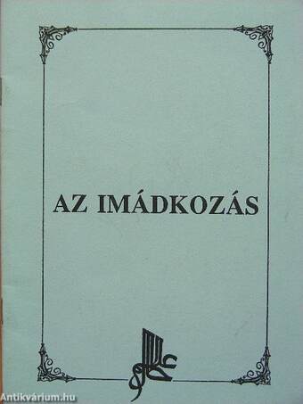 Az imádkozás