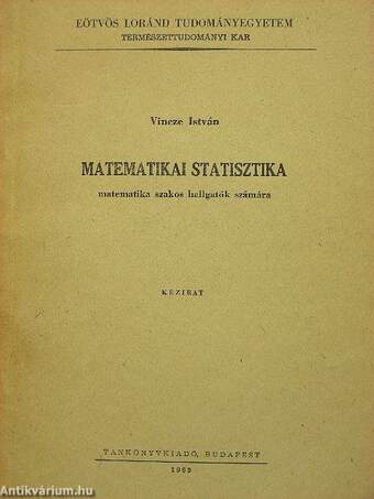 Matematikai statisztika