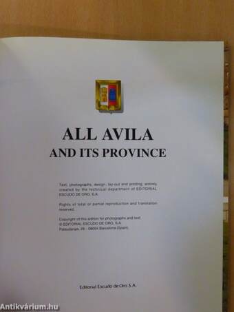 All Avila and its Province