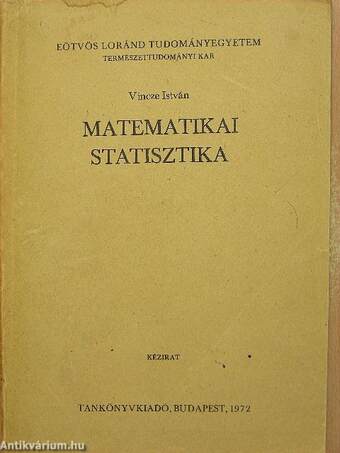 Matematikai statisztika