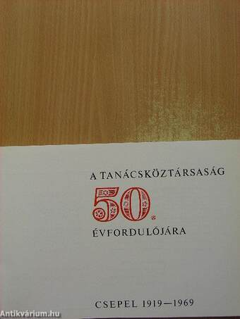 A Tanácsköztársaság 50. évfordulójára