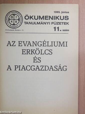 Az evangéliumi erkölcs és a piacgazdaság