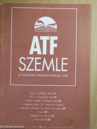 ATF Szemle 1999/1.
