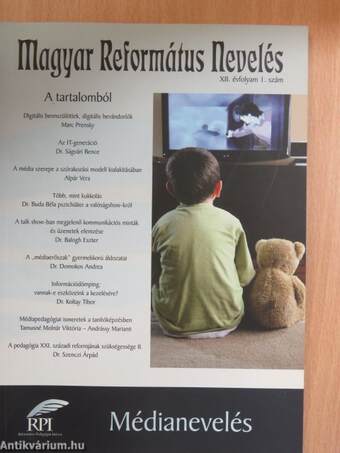 Magyar Református Nevelés 2011/1.