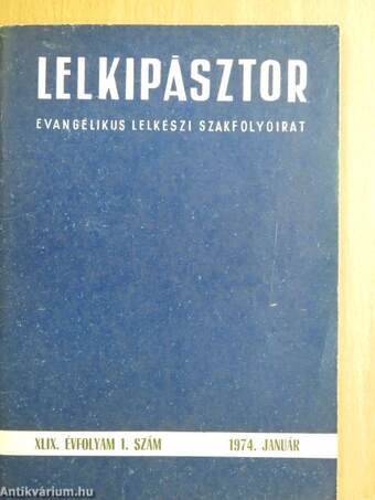 Lelkipásztor 1974. január