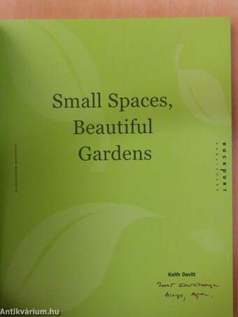 Small Spaces, Beautiful Gardens