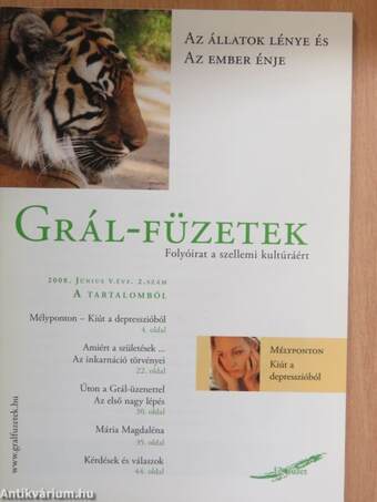 Grál-füzetek 2008. június