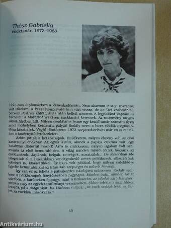 Kodály Zoltán Ének-zenei Ált. Iskola Emlékkönyv 1954-1994