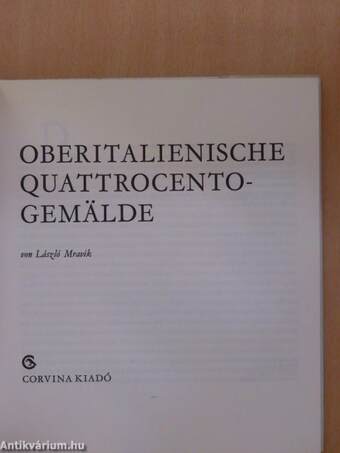 Oberitalienische quattrocento-gemälde