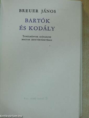 Bartók és Kodály