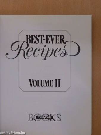 Best-Ever Recipes II.