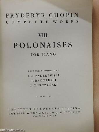 Polonaises for Piano