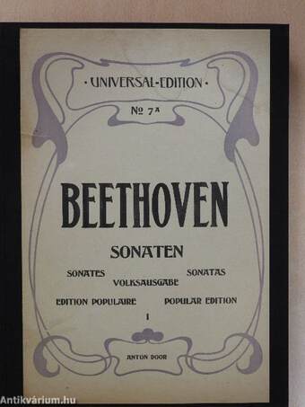 Sonaten von L. van Beethoven I.