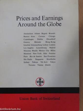 Prices and Earnings Around the Globe