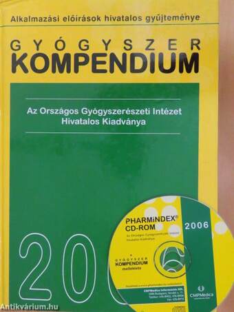 Gyógyszer kompendium 2006. I-II.