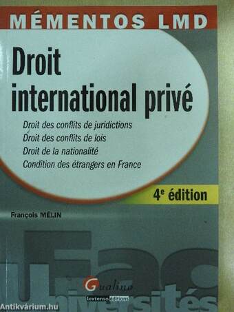 Droit international privé