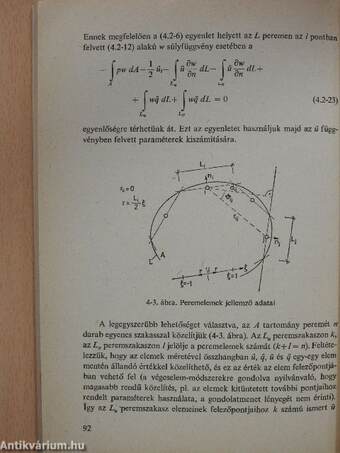 A végeselem-módszer vegyes analitikus eljárásai